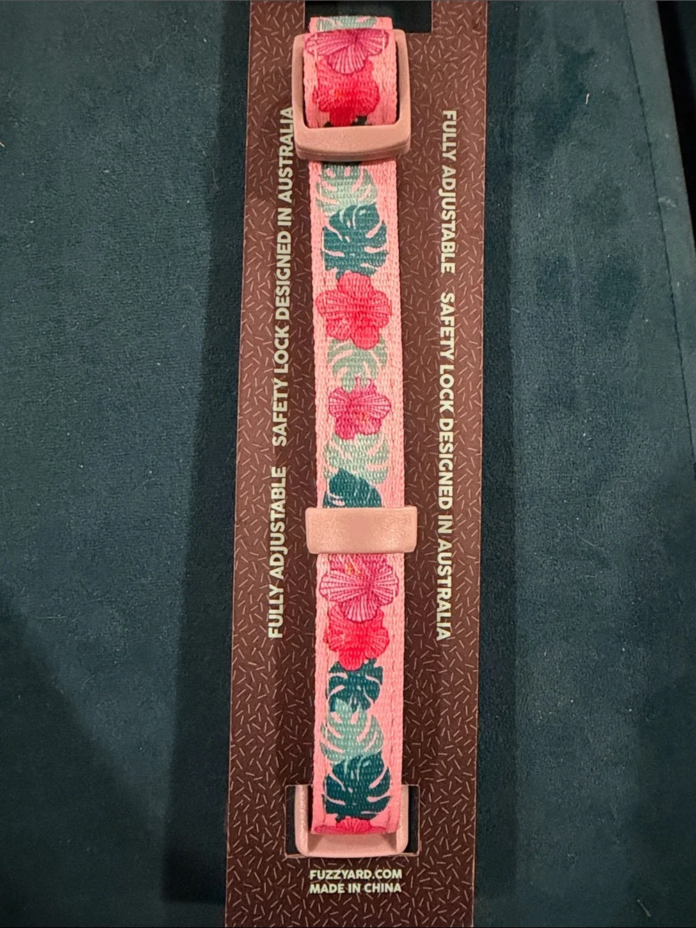 Fuzzyard pink floral
